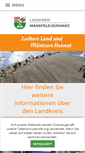 Mobile Screenshot of mansfeldsuedharz.de